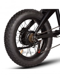Flash-mov Bicicletta elettrica Fat eBike FM1 bici pieghevole 48v 750w 40Km/h Professional eBike