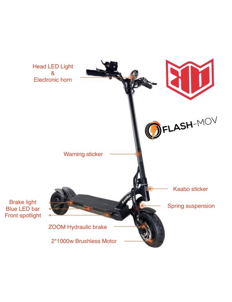 Kaabo Mantis V2 2000W LG batteria 60V 24.5Ah Monopattino elettrico e-scooter Monopattini Elettrici Kaabo Mantis V2 2000W LG batteria 60V 24.5Ah Monopattino elettrico e-scooter Monopattini Elettrici