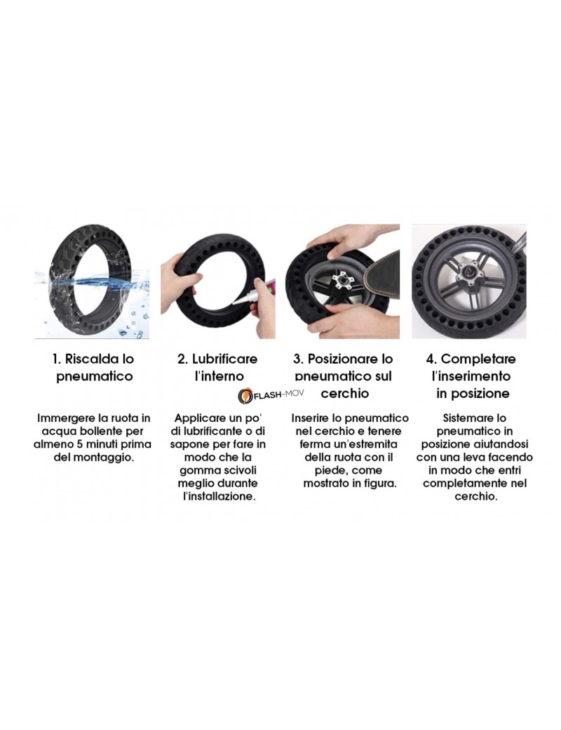 PNEUMATICI INTERNI UTILI Pneumatici Esterni Scooter Elettrico Pneumatici 296212381855