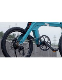 Bicicletta elettrica pieghevole e-bike, 250W, 36V 11.6AH, Fiido X