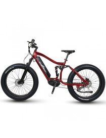 Sobowo S45-M Bicicletta Elettrica e-bike 350W 36v 11.6AH Mid Motor Batteria Samsung Professional eBike