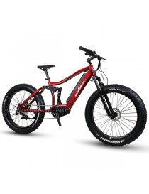 Sobowo S45-M Bicicletta Elettrica e-bike 350W 36v 11.6AH Mid Motor Batteria Samsung Professional eBike