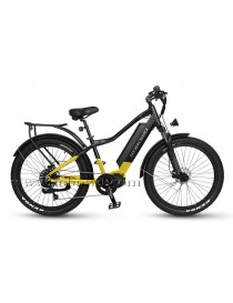 Sobowo S30-5 Bicicletta Elettrica e-bike 750W 48V 11.6AH Mid Motor Batteria Samsung Professional eBike