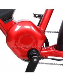 Sobowo S50-M Bicicletta Elettrica e-bike 750W 48V 11.6AH Mid Motor Batteria Samsung Professional eBike
