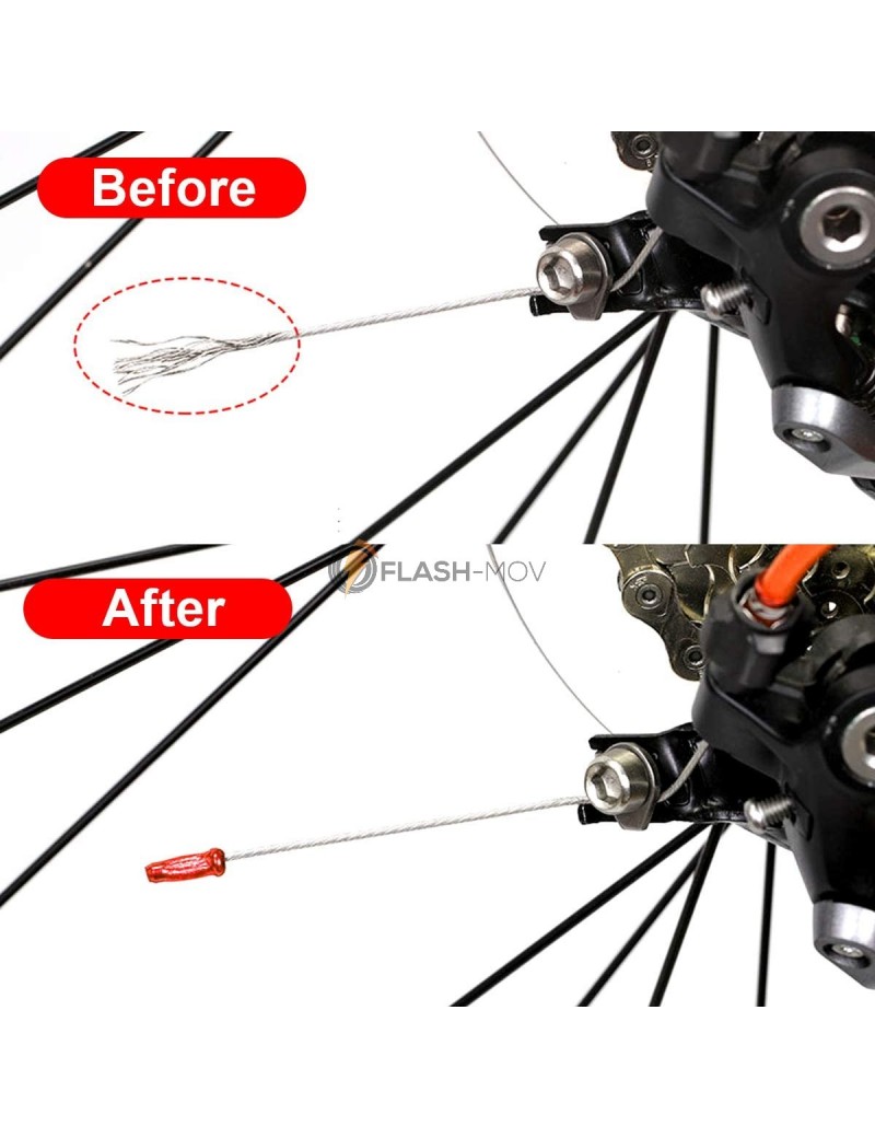 Ricambio Tappo Terminale Cavo Freno Componente Manutenzione 5mm - Foto 4