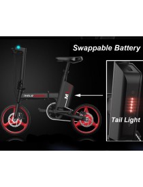 FitRider M1 Bicicletta Elettrica e-bike 250W 14'' 36V 9.6Ah Batteria LG Professional eBike