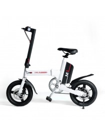 FitRider M1 Bicicletta Elettrica e-bike 350W 16'' 36V 9.6Ah Batteria LG Professional eBike